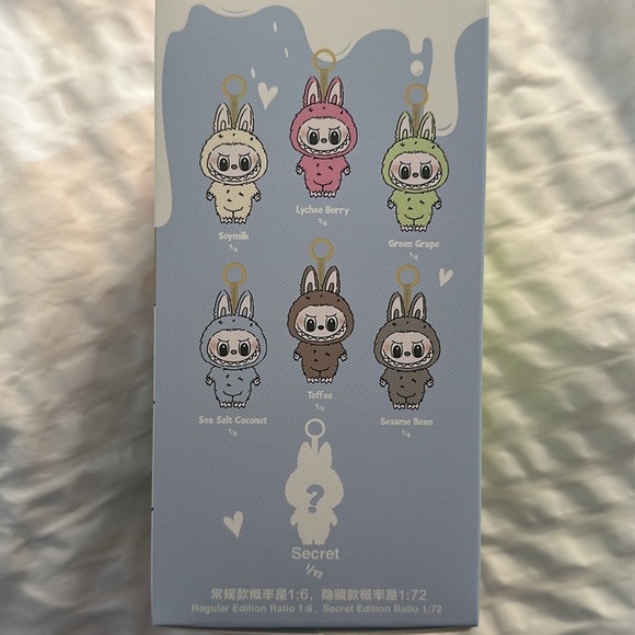 Authentic New Unopened popmart Labubu Exciting Macaron Vinyl Face - The Monsters - Picture 2 of 4